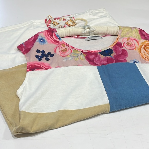 Misslook Patchwork Dress size small - Picture 8 of 9